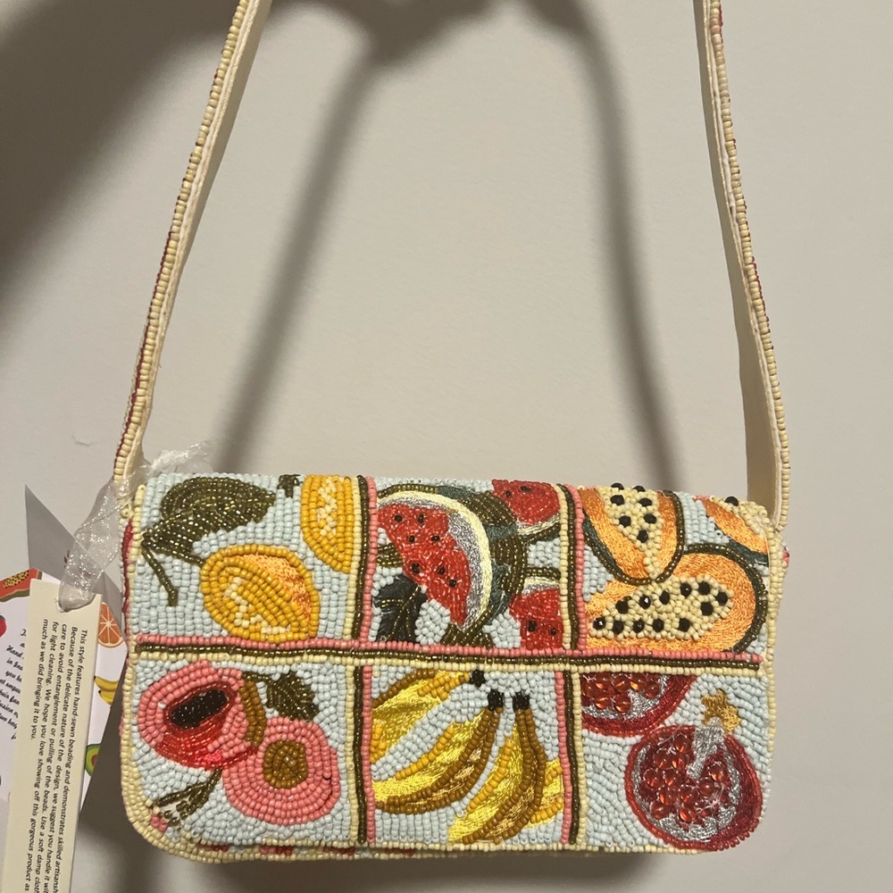 TikTok Viral Fruit Beaded Women's Bag